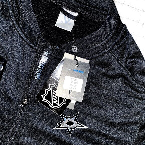 Levelwear Dallas Stars Men’s Black Primo Long Sleeve-Medium - Picture 5 of 9